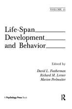 Life-Span Development and Behavior: Volume 11