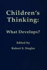 Children's Thinking: What Develops?