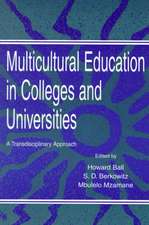 Multicultural Education in Colleges and Universities: A Transdisciplinary Approach