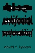 The Antisocial Personalities