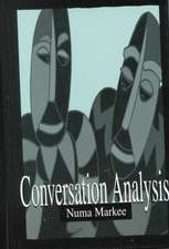 Conversation Analysis