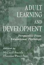 Adult Learning and Development