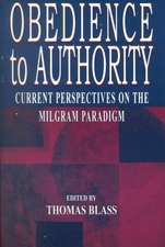 Obedience to Authority: Current Perspectives on the Milgram Paradigm