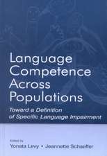 Language Competence Across Populations