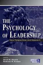 The Psychology of Leadership: New Perspectives and Research