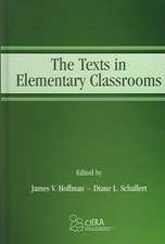 The Texts in Elementary Classrooms