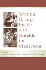 Writing Groups Inside and Outside the Classroom