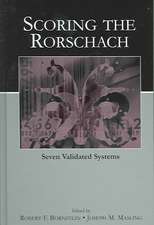 Scoring the Rorschach: Seven Validated Systems