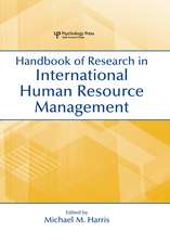 Handbook of Research in International Human Resource Management