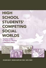 High School Students' Competing Social Worlds: Negotiating Identities and Allegiances in Response to Multicultural Literature