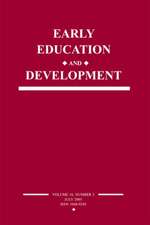 Early Education and Development