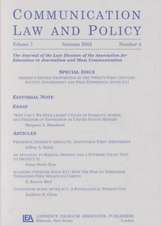 Siebert's Second Proposition in the Twenty-first Century: Society, Government and Free Expression After 9/11:a Special Issue of communication Law and Policy