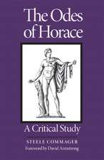 The Odes of Horace: A Critical Study