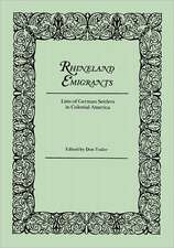 Rhineland Emigrants