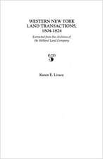 Western New York Land Transactions, 1804-1824