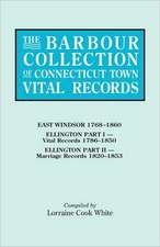 The Barbour Collection of Connecticut Town Vital Records. Volume 11