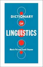 Dictionary of Linguistics