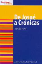 de Josue a Cronicas: Renewing Your Congregation