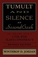 Tumult and Silence at Second Creek