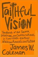 Faithful Vision: Treatments of the Sacred, Spiritual, and Supernatural in Twentieth-Century African American Fiction