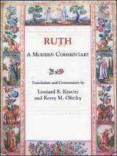 Ruth: A Modern Commentary