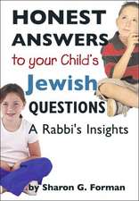 Honest Answers to Your Child's Jewish Questions