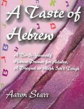 A Taste of Hebrew