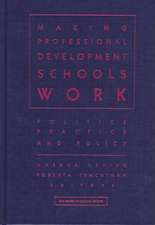 MAKING PROFESSIONAL DEVELOPMEN