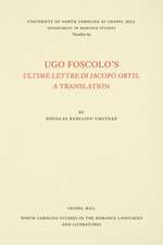 Ugo Foscolo's Ultime Lettere di Jacopo Ortis