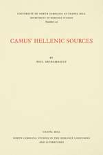 Camus' Hellenic Sources