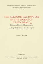 The Allegorical Impulse in the Works of Julien Gracq