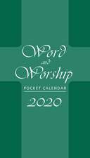 Word and Worship Pocket Calendar 2020