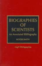 Biographies of Scientists