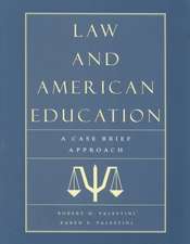 Law and American Education