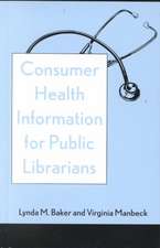 Consumer Health Information for Public Librarians