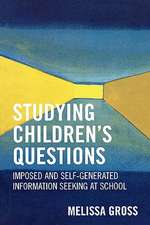 Studying Children's Questions