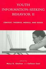 Youth Information Seeking Behavior II