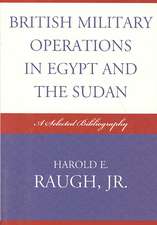 British Military Operations in Egypt and the Sudan