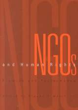 NGOs and Human Rights – Promise and Performance