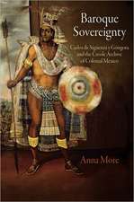 Baroque Sovereignty – Carlos de Sigüenza y Góngora and the Creole Archive of Colonial Mexico