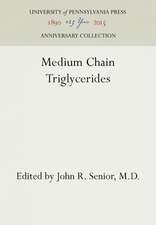 Medium Chain Triglycerides