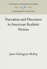 Narration and Discourse in American Realistic Fiction