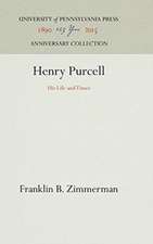 Henry Purcell – His Life and Times