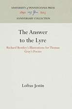 The Answer to the Lyre – Richard Bentley`s Illustrations for Thomas Gray`s Poems