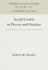 Social Courts in Theory and Practice – Yugoslav Workers` Courts in Comparative Perspective