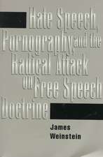 Hate Speech, Pornography, And Radical Attacks On Free Speech Doctrine