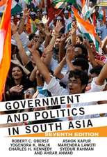 Government and Politics in South Asia