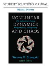 Student Solutions Manual for Nonlinear Dynamics and Chaos, 2nd edition