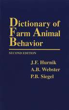 Dictionary of Farm Animal Behavior Second Edition