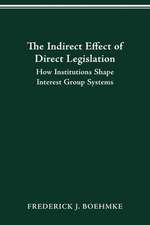 THE INDIRECT EFFECT OF DIRECT LEGISLATION